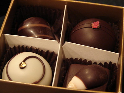Message types are like chocolates -- even though the data inside is what really matters, they are not all the same. Photo: Amaretto, raspberry, champagne, pear by Quinn Dombrowski - licensed under CC BY-SA 2.0 Picture of a box of chocolates.