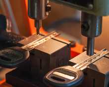 make your own keys, however you want key cutting machine